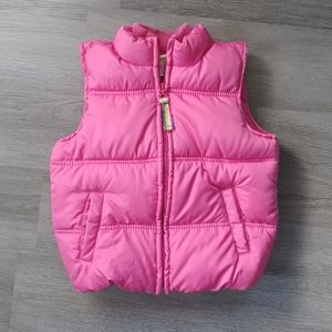 Girls Puffer Vest Size 5-6